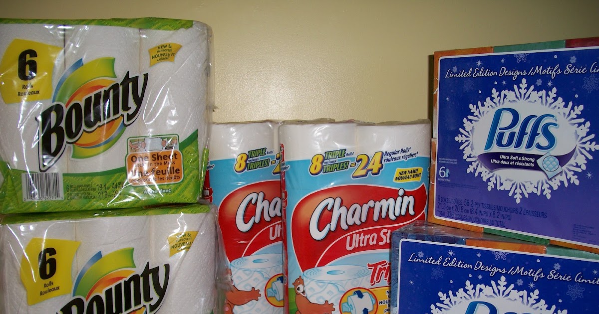 Tracy's Coupon Experiments Paper Product Haul